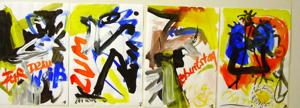 Thomas Niggl, Birthday series, 1986